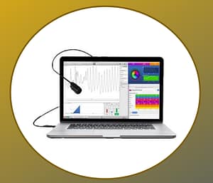 corporate event attendees using HeartMath biofeedback technology to practice heart coherence.